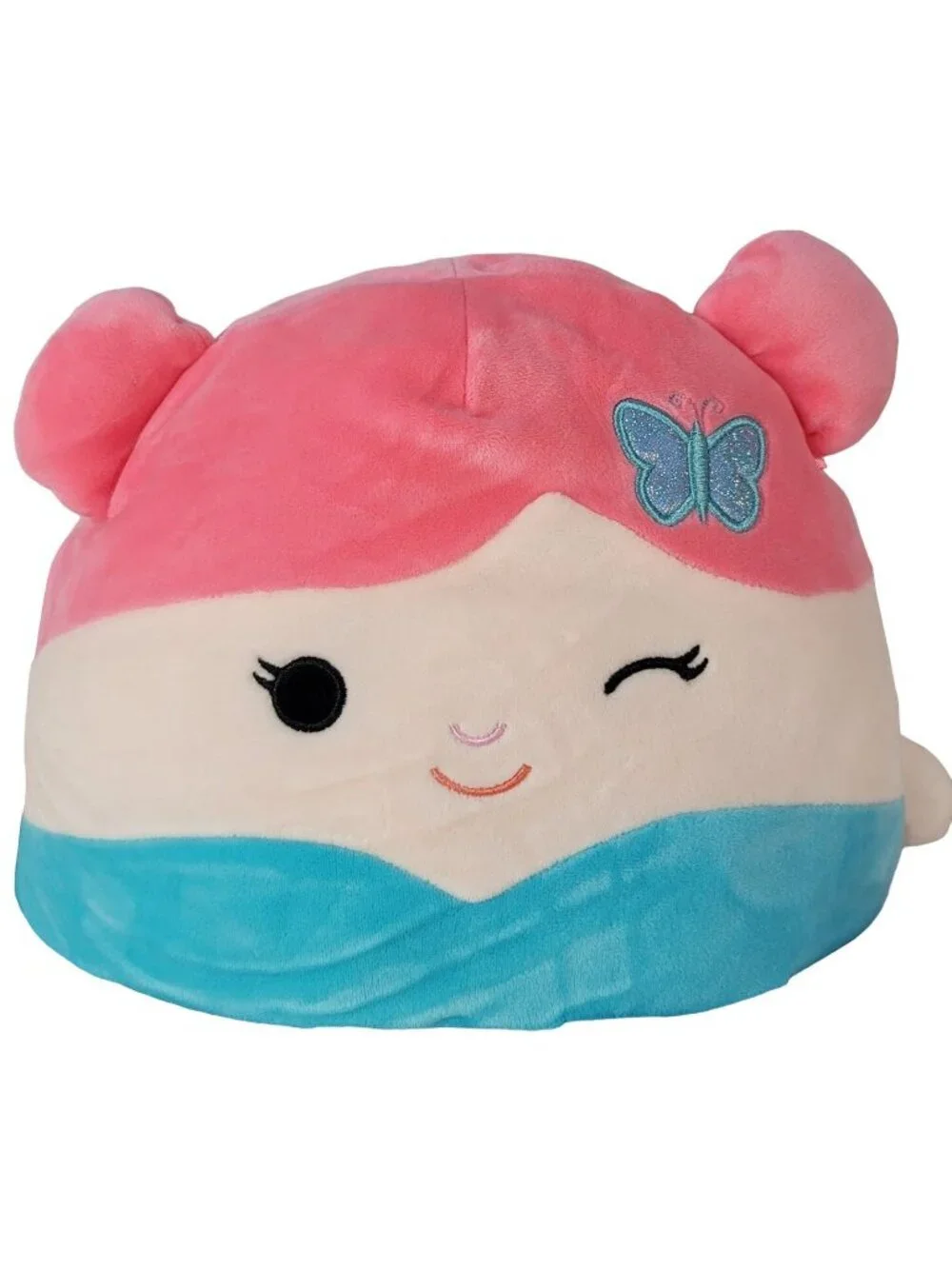 Squishmallows Maxine The Fairy Plush Winking Wings Pink Hair 11